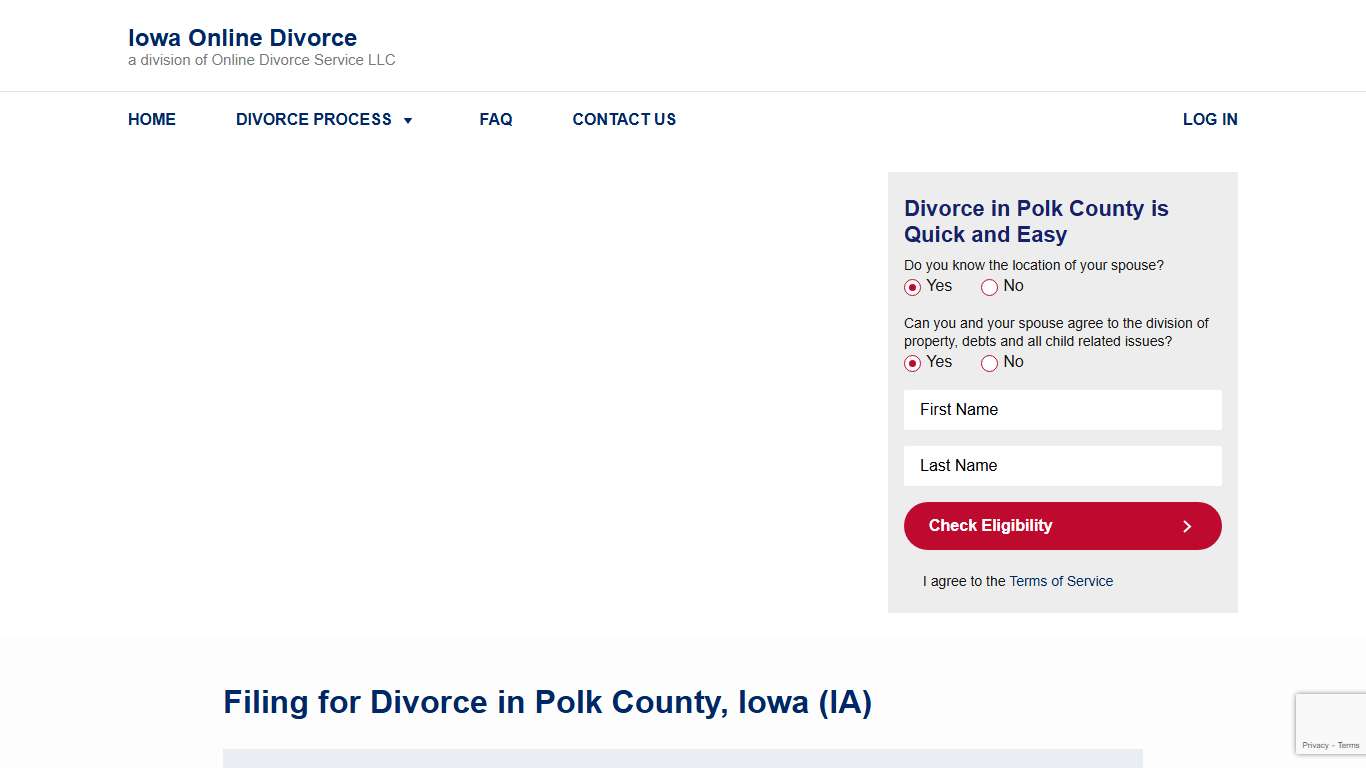 Filing for Divorce in Polk County, Iowa | Polk County Divorce